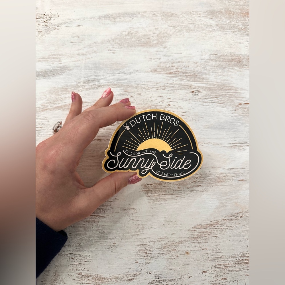 Dutch Bros Sunny side ☀️ Sticker